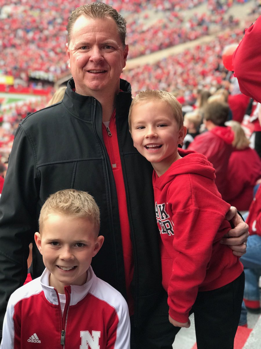 MattDeaverLD10's tweet photo. We'll all stick together, In all kinds of weather, For dear old Nebraska U. 

@Huskers @HuskerFBNation It's been a rough start but this Husker family knows good times are on the way! #today #GBR #BeatNorthwestern! ❄️🌽🔴⚪️ https://t.co/ZzKZIJ0p00