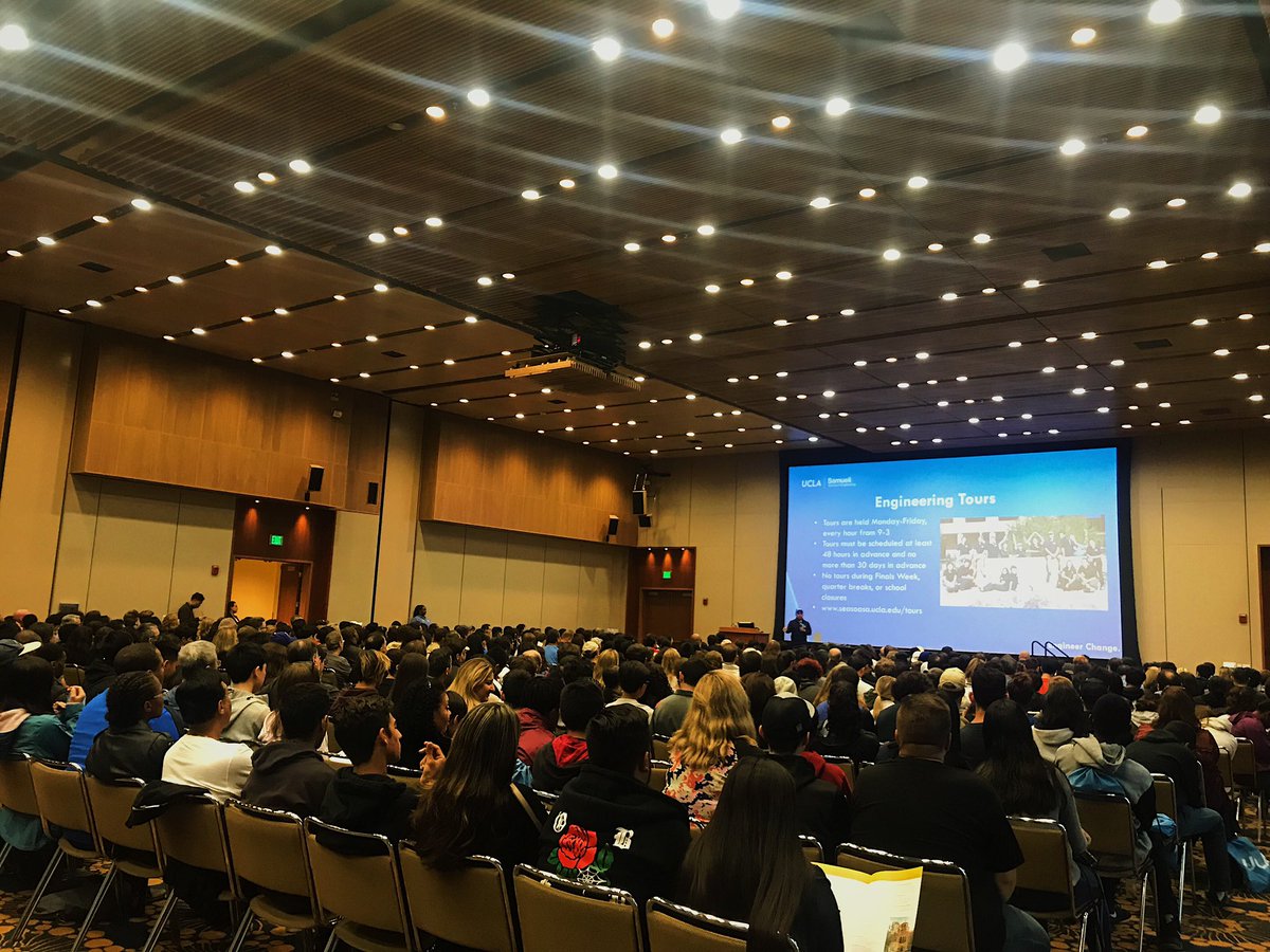 UCLAAdmission's tweet photo. #UCLAOpenHouse is holding lots of presentations today! Make sure to check the program of events to know which ones to attend! https://t.co/sl39ZnsKZY