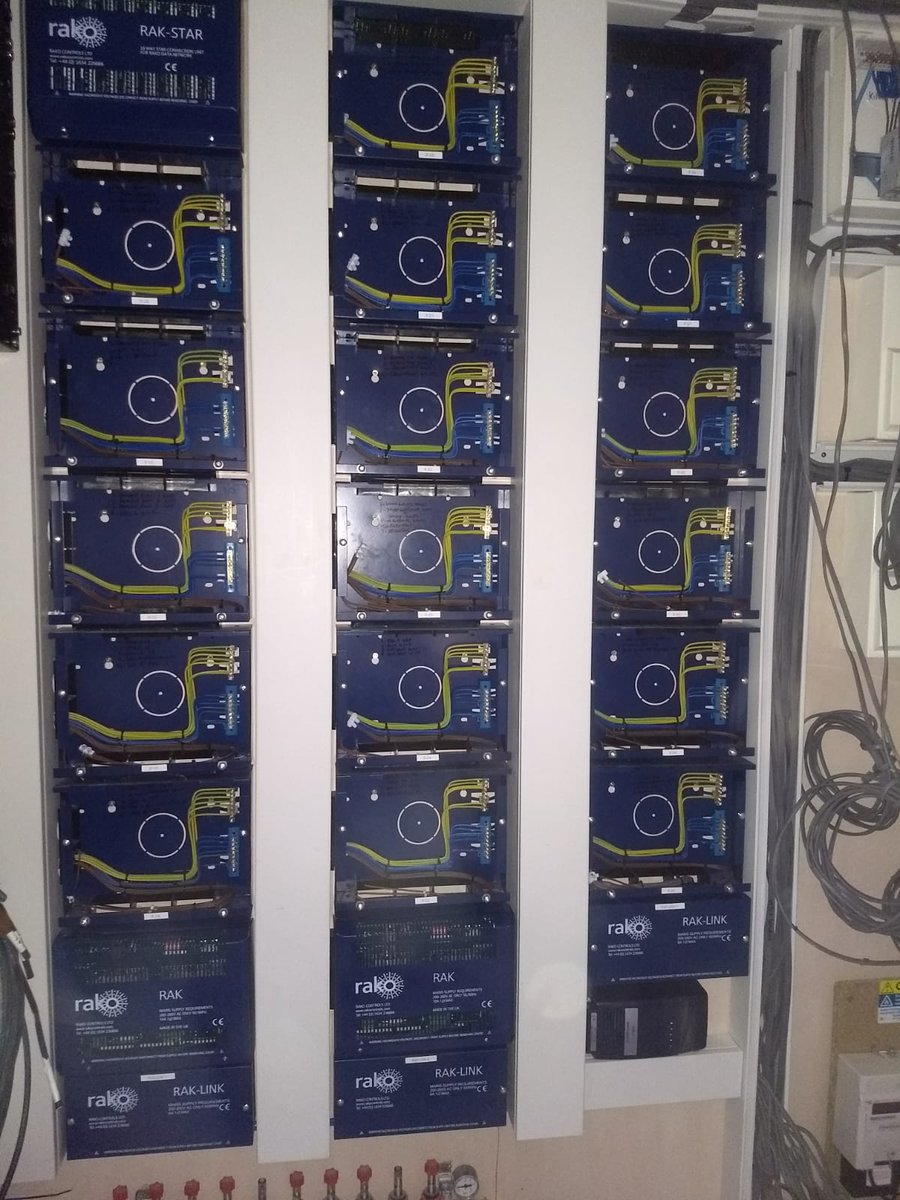 Another <a href="/RakoControls/">Rako Controls</a> job underway #lightingcontrol