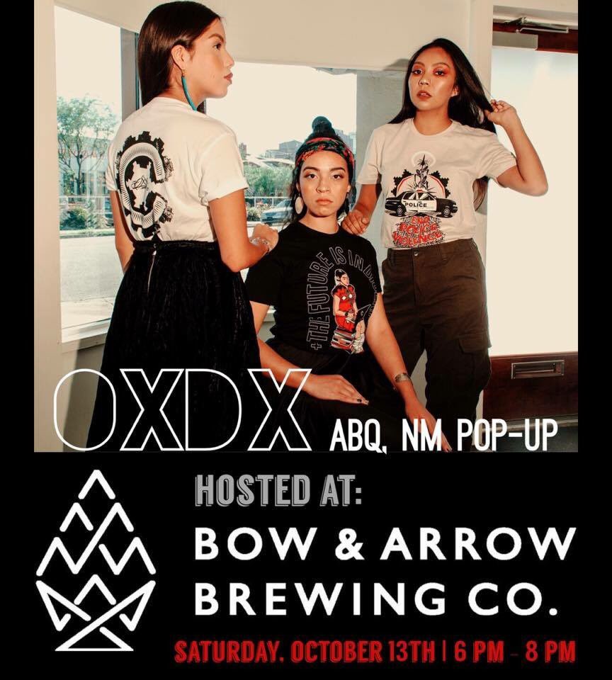 OXDX_TMBLWDS's tweet image. ABQ, NM!! Today the #OXDX crew will be having a pop up at @BowandArrowBeer from 6-8!! Come get some of that new new 🙌🏽