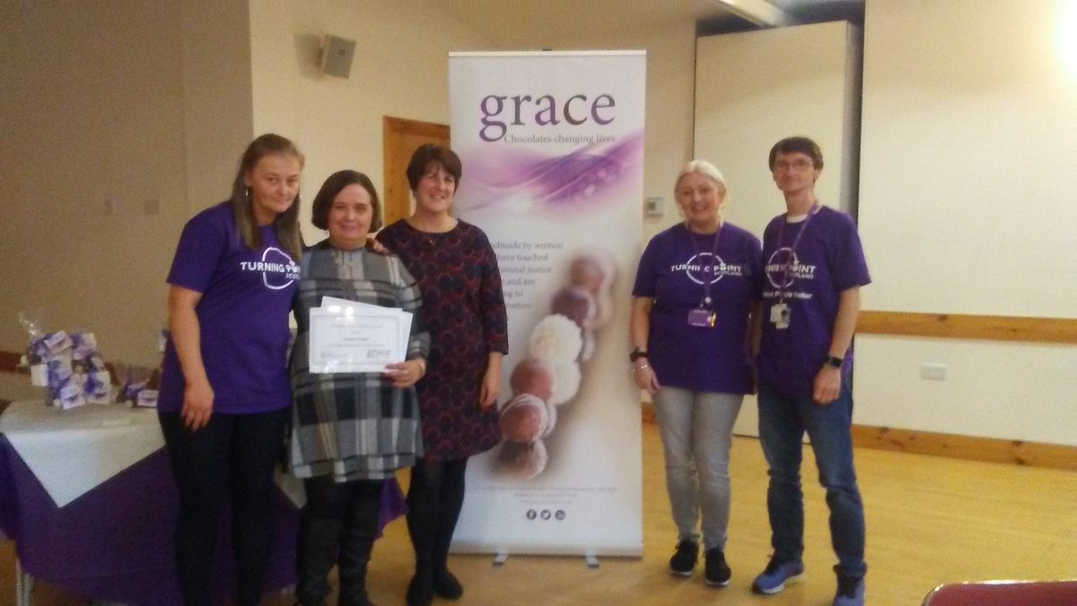 Janicepaita1's tweet photo. Happy 1st birthday to graces choclates . congratulations to Donna & Agnes on completion of making positive changes course . what a magical day thanks Joyce. #chocolateschanginglives @tpsJanicePaita @tpsandydewar #socialenterprise https://t.co/i7Ao24gwSC