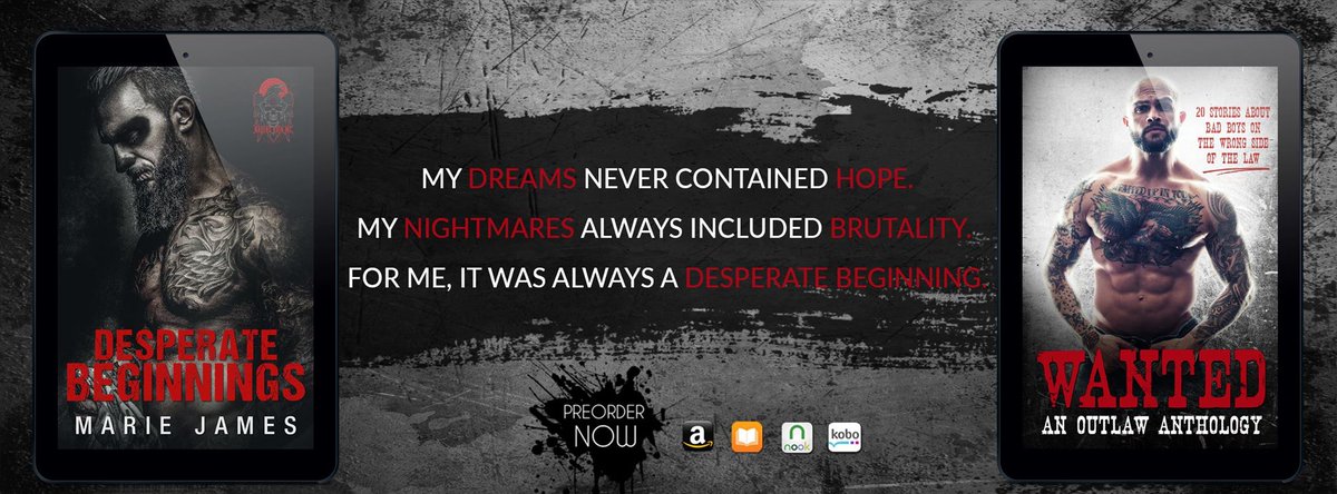 DESPERATE BEGINNINGS
A Ravens Ruin Prequel my Marie James
This novella, along with 19 others by some AMAZING authors will be available on January 8th! (All proceeds will go to St. Jude's)

Preorder now! amzn.to/2QOq1RU
Grab SINS OF THE FATHER!
US: bit.ly/SinsOfTheFathe…