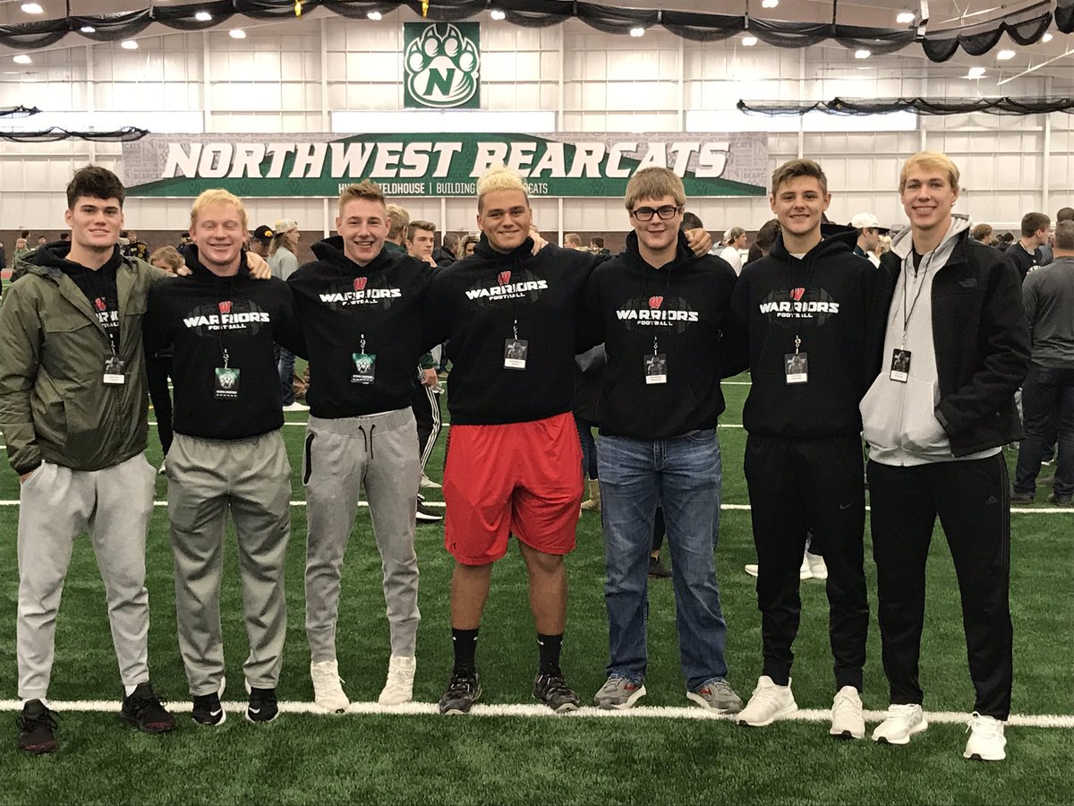 Warriors visiting the Bearcats and <a href="/MattConnelly44/">Cornbread</a> today!!  <a href="/NWBearcatFB/">Northwest Football</a>