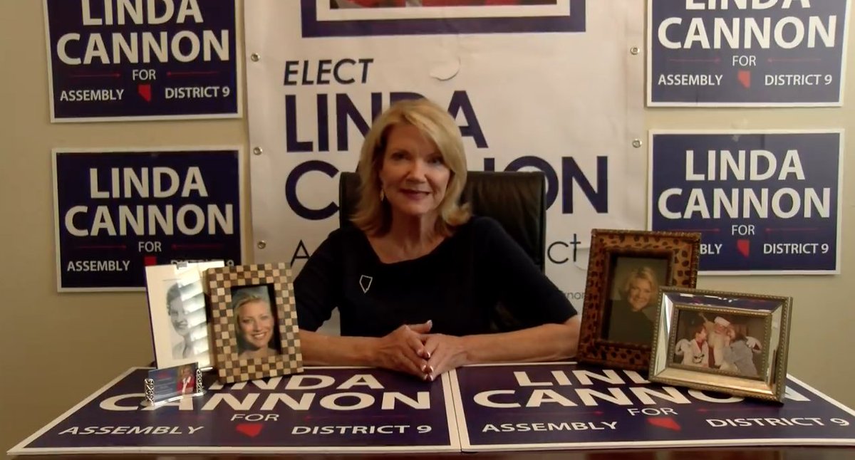LindaCinVegas's tweet photo. @LindaCinVegas Cannon is a true conservative leader. She will take special interest influence out of decision-making in Assembly District 9 and focus on the needs of voters.
 Visit https://t.co/uOHsWF3uvm
#Vegas #republicans #politics #Nevada #elections
https://t.co/MEdv5Pp5bL https://t.co/ibZcVoD3No