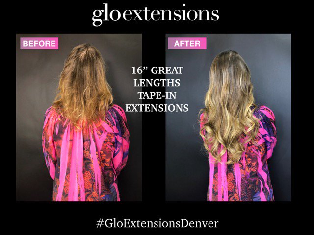The New #GreatLengthsUSA tapes come in the most beautiful pre-blended Bronde colors!! Like the Look? Get a Quote! Call (303) 968-4222 for your free consultation! #GloExtensionsDenver #TapeInExtensions #ExtensionExperts