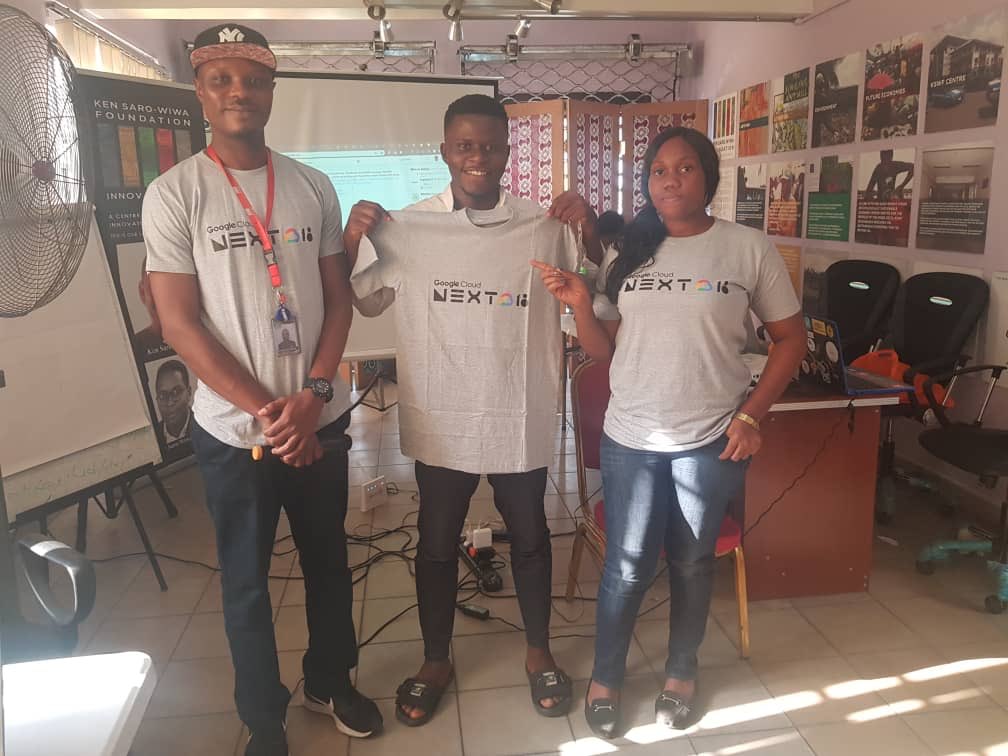 KSIHub's tweet photo. Thanks for promoting this event so passionately @dBlackLagosBoy!! Well deserved win!
#Winner #MachineLanguage #GoogleCloudDeveloper #PortHarcourt #CommunityMeetUp #KSIH https://t.co/bNfGISNclL