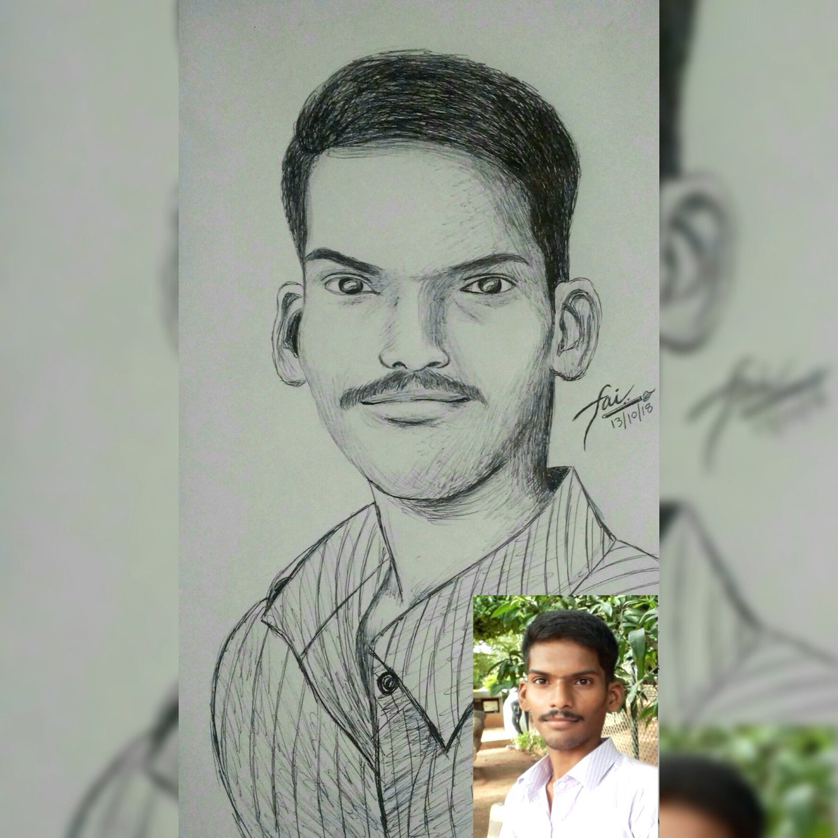 #RaghuRam An Attempt With ₹3 #Pen
.
.
.
.
.
.
.
#art #artistsontwitter  #penarts #portraits #portraitarts #drawing #arts #paidartists #howtodraw #portraitart #facedrawing