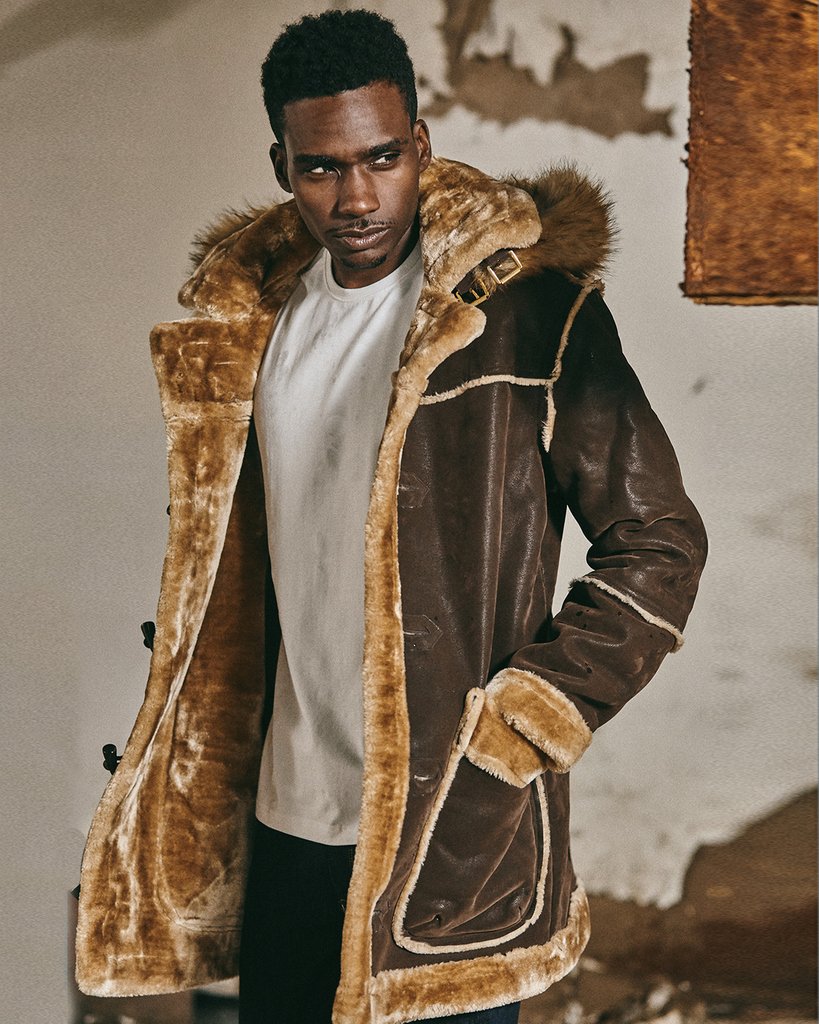 jordan craig denali shearling jacket