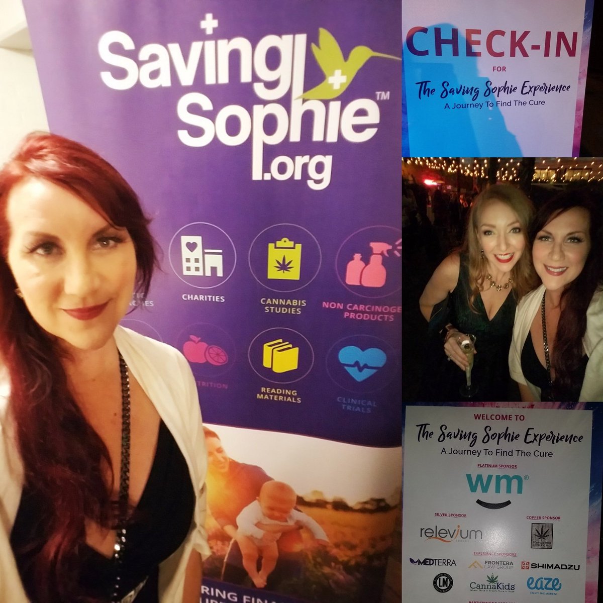 DJLisaFoxx's tweet photo. Thank uuu @SavingSophieOrg for a wonderful night!! A great turn out, despite that raaain.. SO MANY supporting your great work...getting rid of cancerous tumors with #cannibisoil ๐ช๐๐ @WeedThePplFilm #RickiLake #TracyRyan @mycannakids ๐๐ https://t.co/aoFh2P4DkC