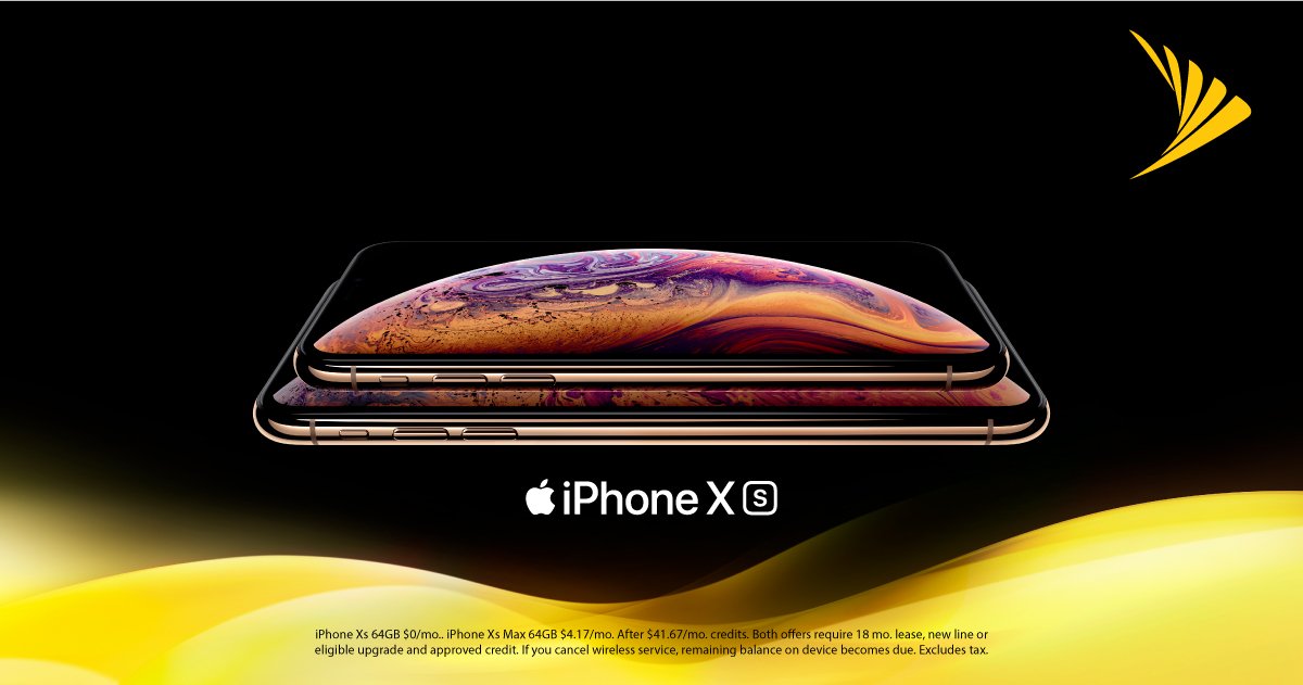 It’s iPhone Season at Sprint! Get the stunning new iPhone Xs today for $0/mo. with your eligible trade-in and Sprint Flex lease.