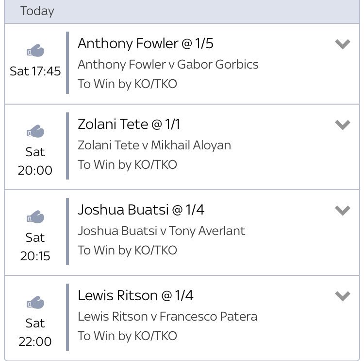 betalyst_tips's tweet photo. Some bets / accas for tonight’s boxing
🥊 4 fold method of victory acca - 11/4 - add @budcrawford402 to push odds up.
🥊 treble group round betting - 51/1
#Boxing #BetonBoxing #Matchroom https://t.co/eOZ6RWNTEJ