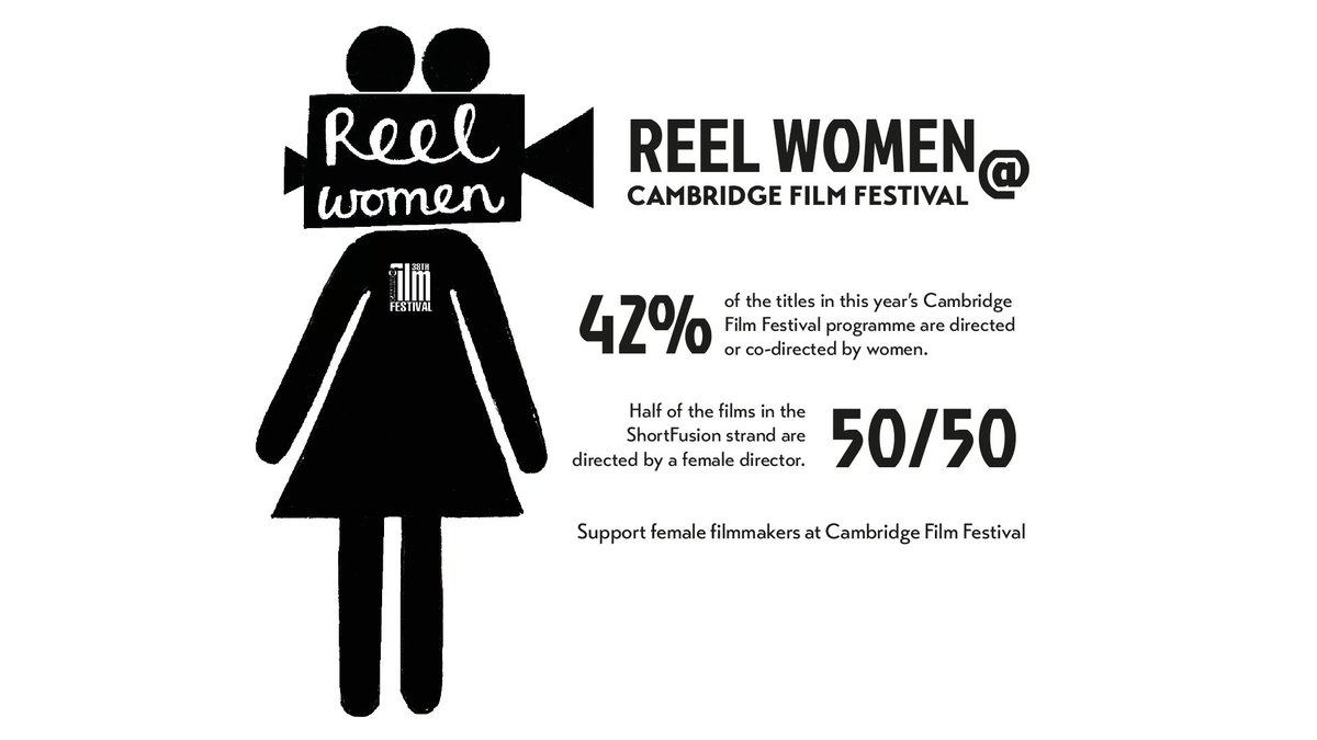 Support female filmmakers at <a href="/camfilmfest/">Cambridge Film Festival</a> - find out which films have a female director.

reelwomen.co.uk/2018/10/13/ree…

#Femalefilmmaker #womeninfilm #womendirector #directedbyher #reelwomen #supportwomen #feminism #equality #cambridge #shortfilm