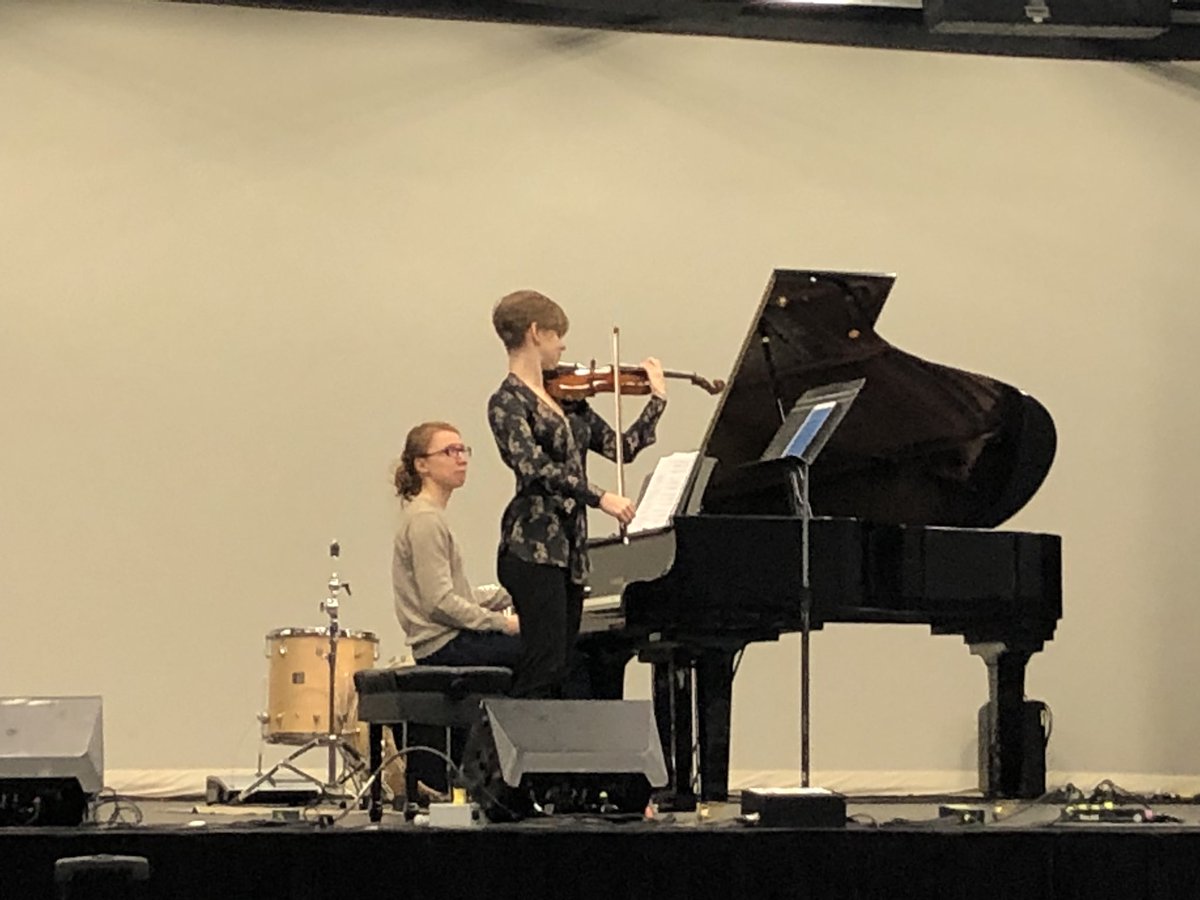 #OSAC2018  Saturday sound checks underway with @PrairieDebut  Meagan&Amy