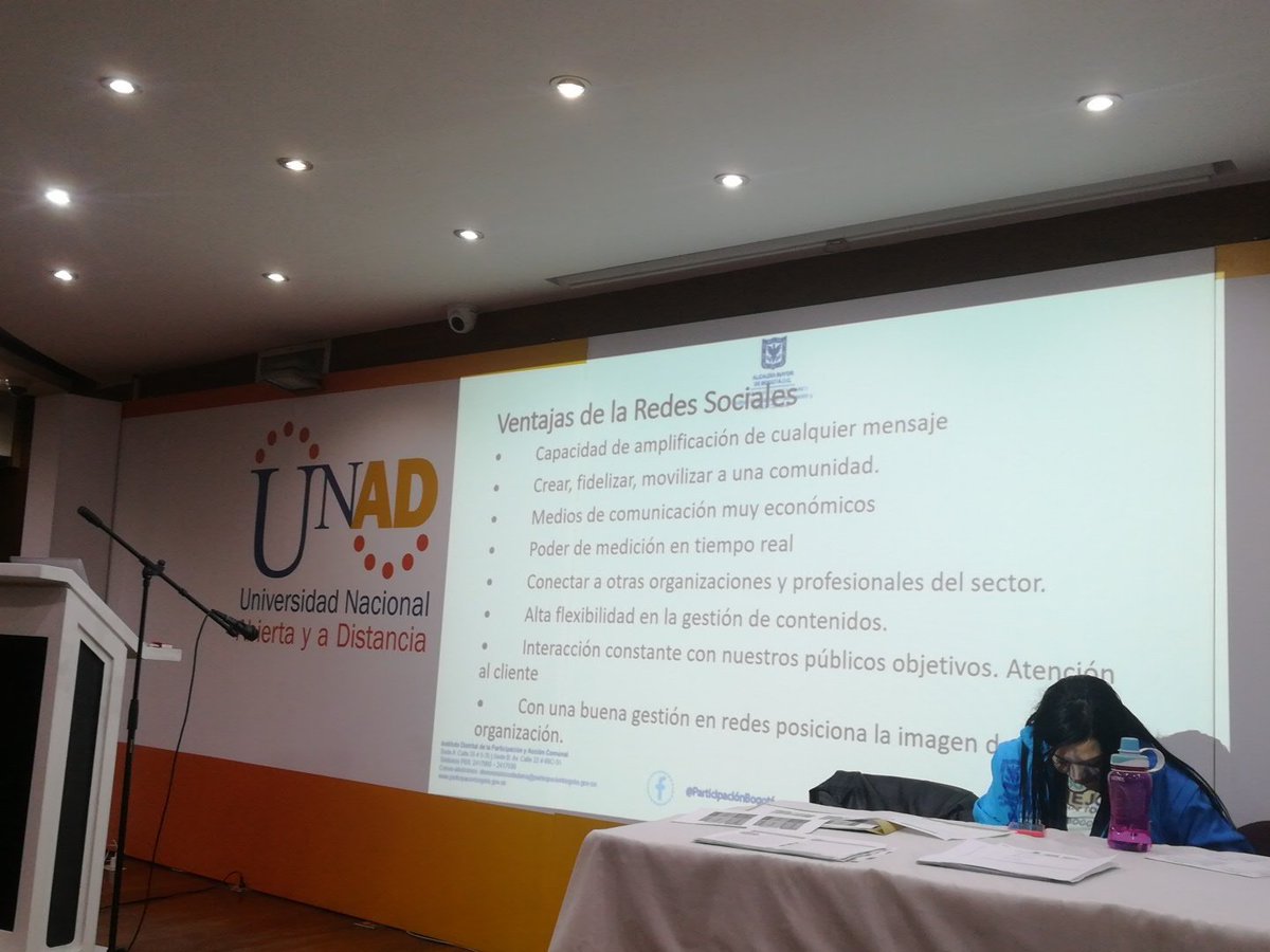 fundamipueblo's tweet photo. #IDEPAC Participando en el Diplomado de Herramientas para fortalecer la gestión de las organizaciones sociales. En la UNAD https://t.co/S2akgx57CU