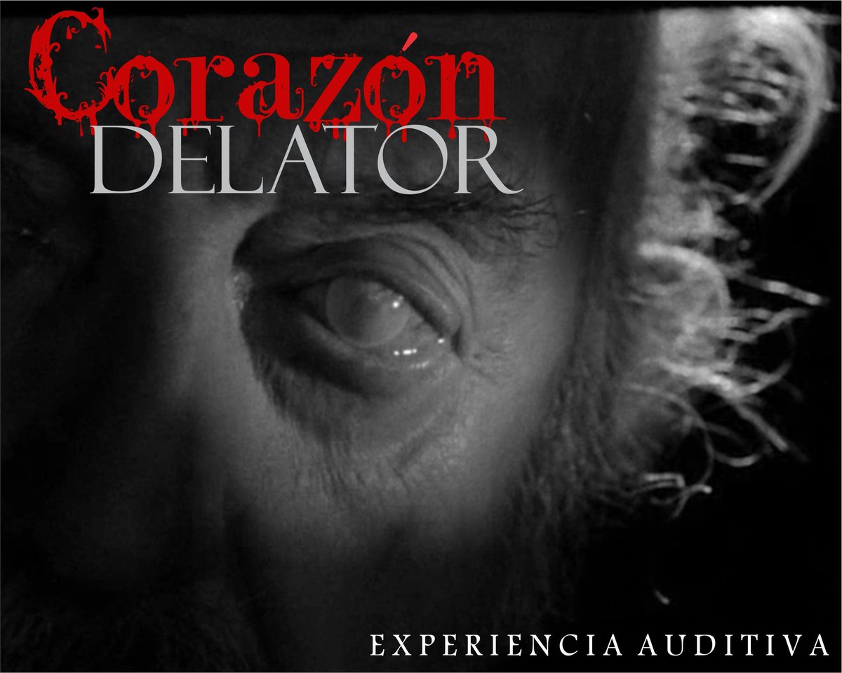 #FelizSábado SÁBADO DE SUSPENSO, TERRO Y GRITOS
HOY CORAZÓN DELATOR #ExperienciaAuditiva de @EdgarAllanPoe 
La cita: 8:30 pm 2 Ote. 811 Reserva: 2224569655