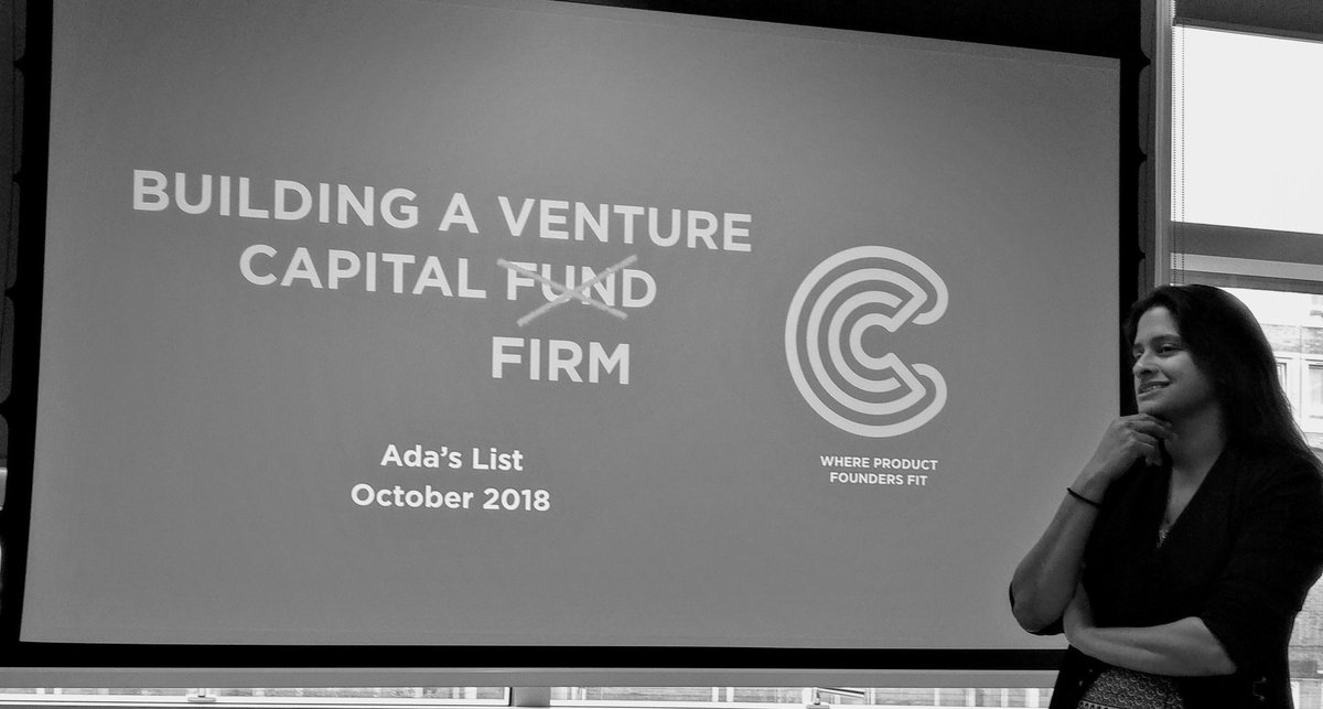 Alicespyglass's tweet photo. .@Connect_V being brutally honest about lessons learned in building a venture capital fund vs firm #vc #admittingyouhaveaproblemisthefirststep #adaslistconf https://t.co/6UQ2rKda9X