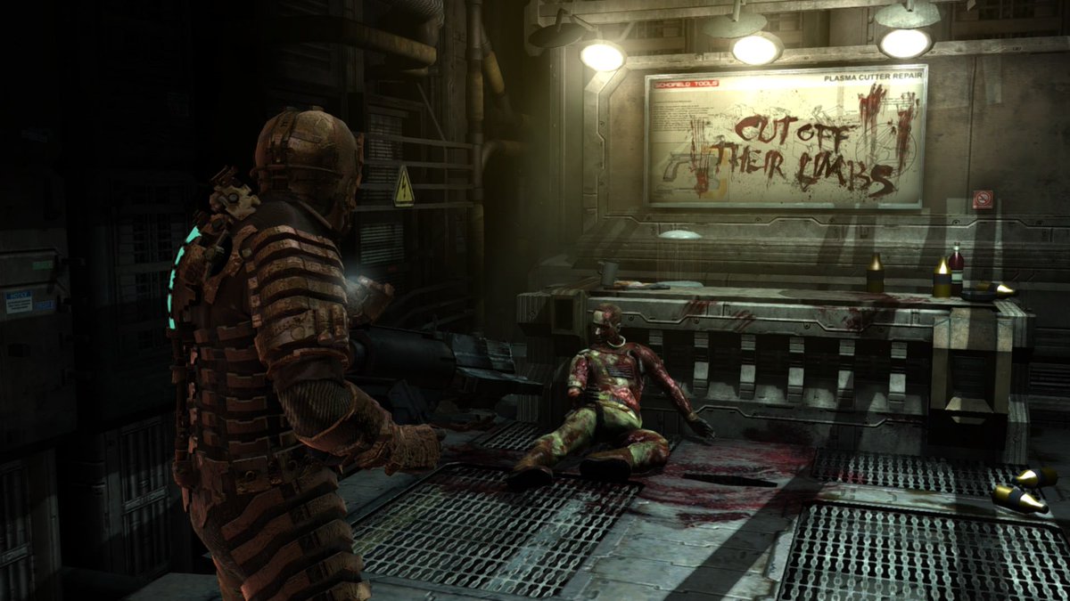 Хоррор игры 6. Dead Space (игра, 2023). Dead Space Corridor.