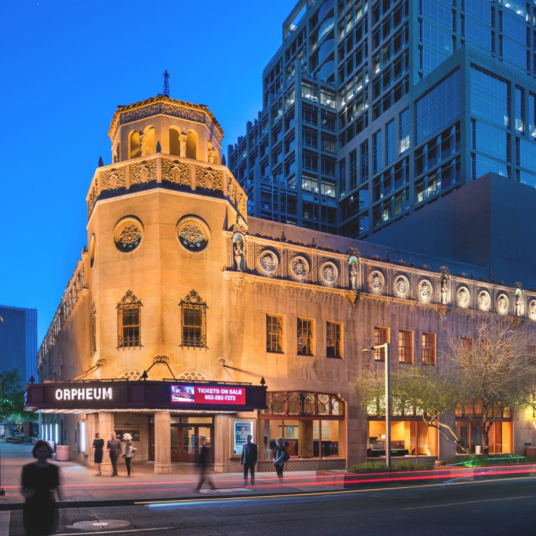 The @orpheumphx is one of the oldest and most cherished landmarks still operating today. Read about the grand and majestic story it tells and the live shows played within the walls over the past 90 years. 🎶  ow.ly/QF8t30mbjP7