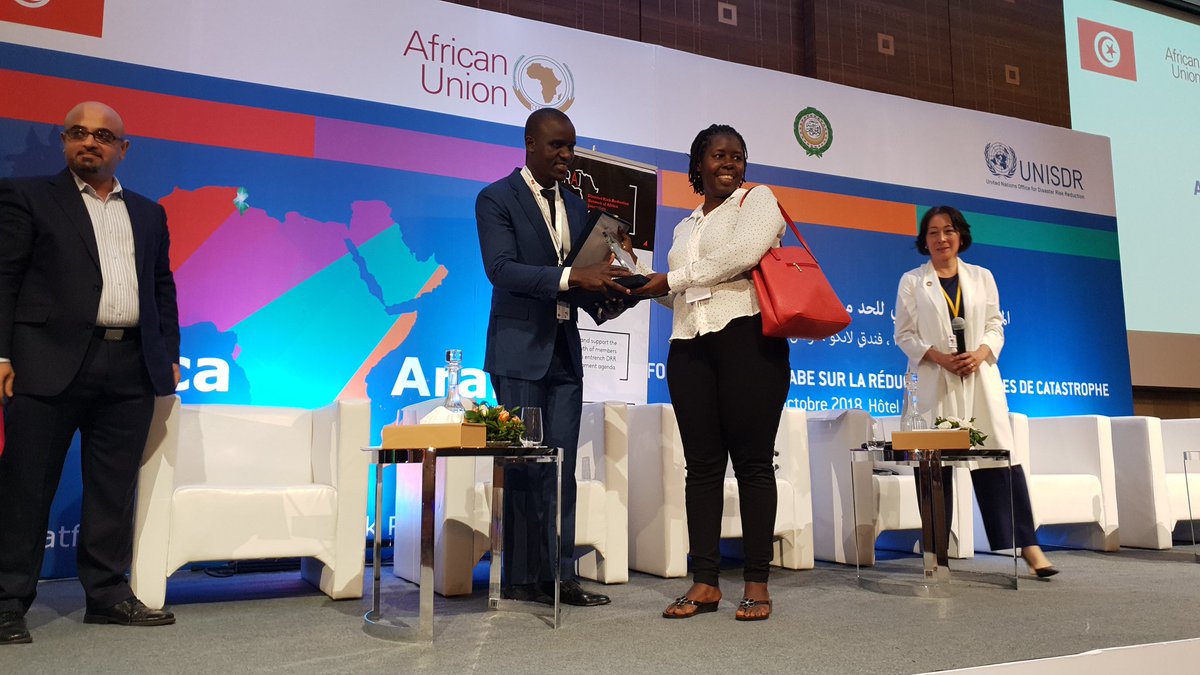aej_malawi's tweet photo. @afarp2018  Journalists  from Egypt, Uganda, Benin and Kenya decorated  for reporting #DRR issues in their countries. #SendaiFramework recognises role of #media  in reducing risks @DirajAfrica &amp; @unisdr organised the awards.@undpmalawi  @BBCAfrica @UNISDR_Africa #Congratulations! https://t.co/KRhqkfI4Cw