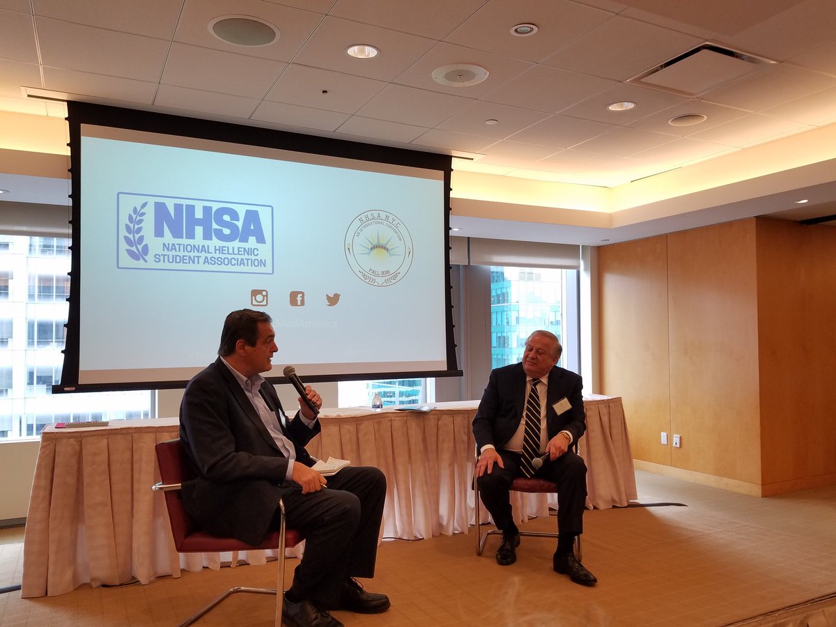 GreeceinNewYork's tweet photo. Congratulations @NHSAofAmerica!!  Such a magnificent &amp; informative Conference today promoting #Hellenism &amp; unity in the community! #Greek students in the #US : "Grow, thrive, shine" #NYC #Greece https://t.co/aCdZ6GNDYm