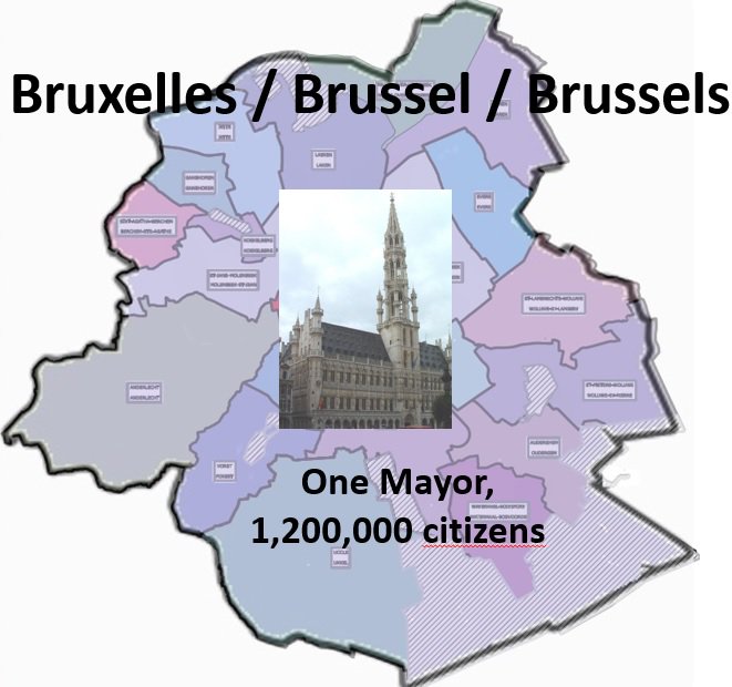This should be the very last time Brusselers have to elect 19 (!!) different mayors.  The members of the Brussels regional Parliament have the power to make this happen, by merging the 19 “communes” into ONE GREAT CITY.  @PhilippeClose @rudivervoort @alainmaron @andredubus