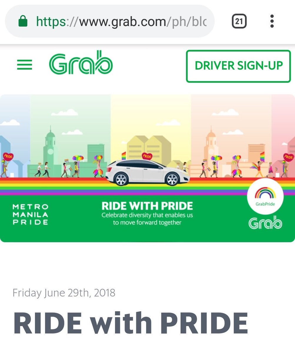 Omfg i woke up to this sht ‘#UninstallGojek’ Ummm bitch how bout dis? Yea ik its in Philippines but SAME Grab also supports LGBT too. Why dont yall just make #UninstallGrab too lol🙄. im fuckin outta this dumbass country. Bitch bye