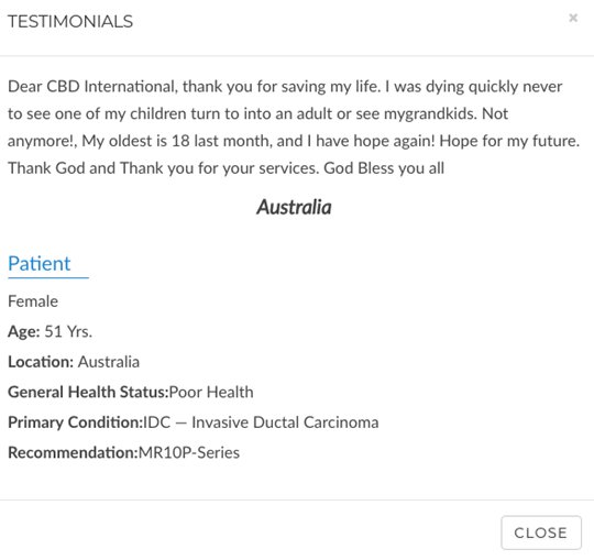 CBD International tweet media