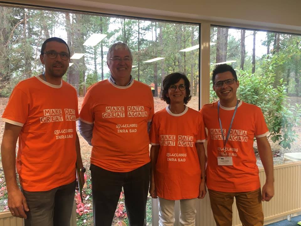 Dynafor_Lab's tweet photo. Laurent Burnel, @VBatifol et François Johany ont présenté le réseau Qualinous sur la qualité des données du Département @inrasad #jsad 🧸📊 https://t.co/Hm5Ej1eNmz