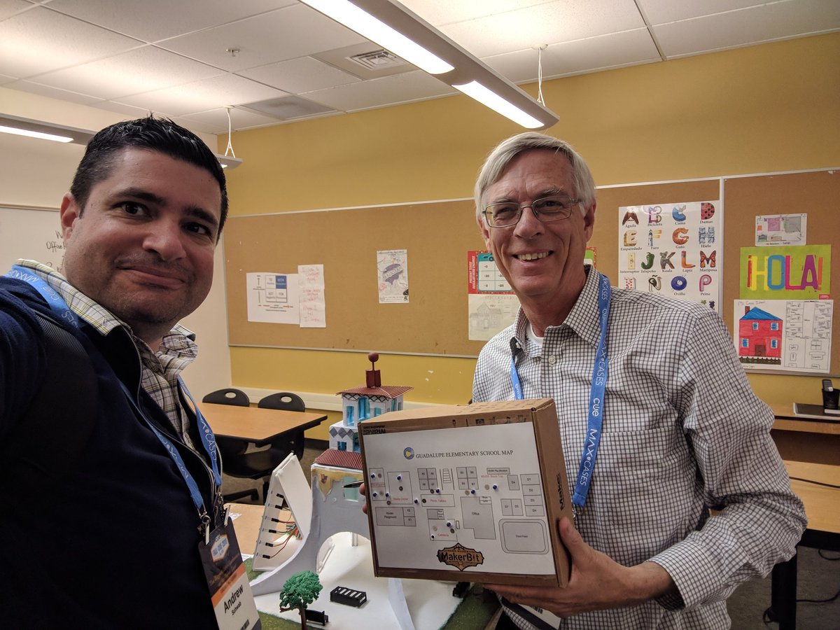 anotherschwab's tweet image. Package delivered! @MrsTalleyA4 @rogerwagner #makerbit #FALLCUE