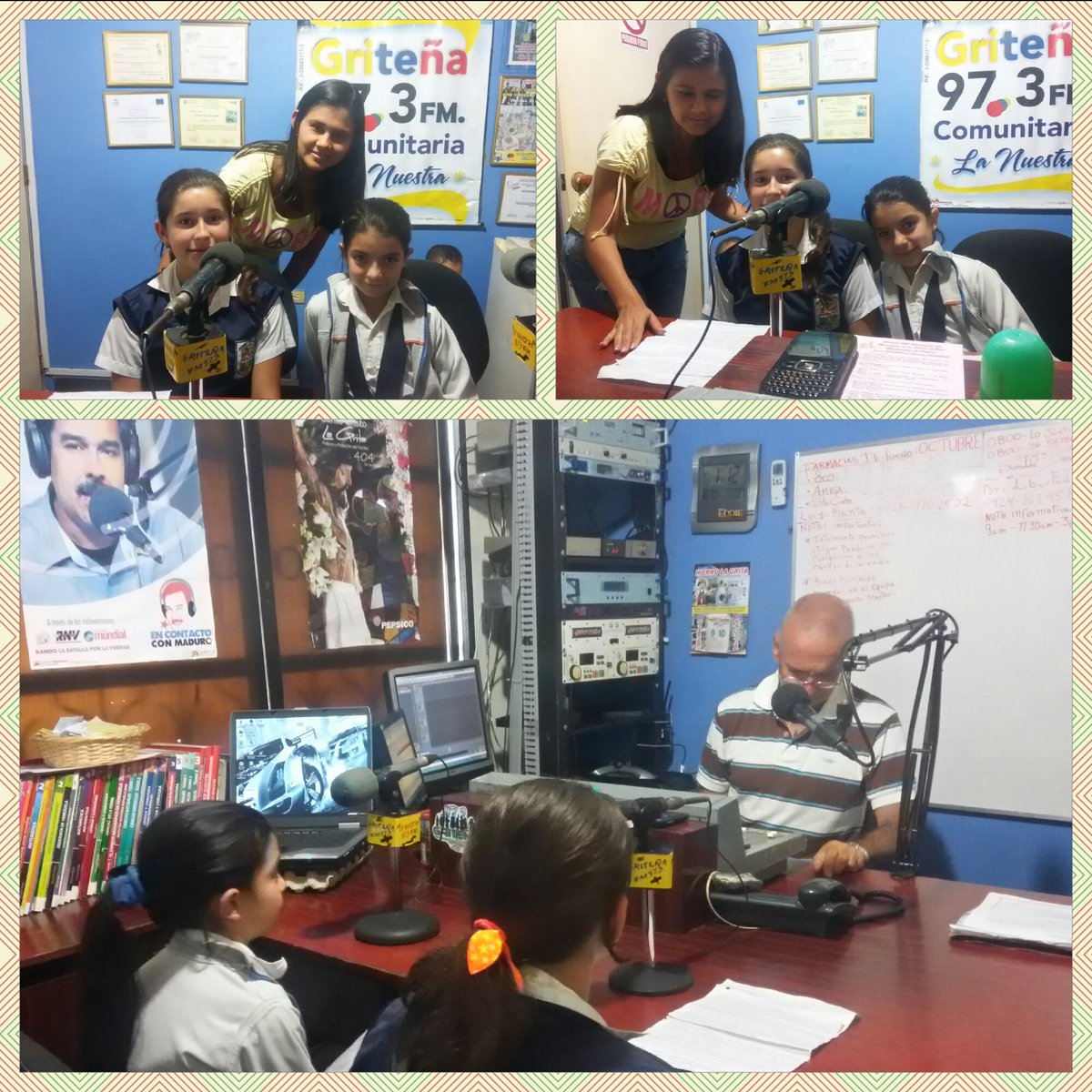 1er programa de radio del nuevo año escolar 2018-2019 El Santanerito #EducandoEnComunidad #MiEscuelaTerritorioDePaz @MPPEDUCACION @psuvaristobulo <a href="/charlychaves/">Charly Rojas Chaves</a> <a href="/RosangelaOrozco/">Rosangela Orozco</a> <a href="/Crazet2011/">Crazet2011</a> <a href="/BolivarianasZET/">Erika Varela Sayago Escuelas Bolivarianas</a> <a href="/Div_Ini_Pri_Esp/">Divi. de Niños y Niñas ZET</a> @psuvaristobulo @ZonaEducTachira