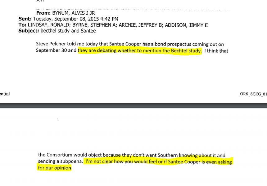 Andrew Brown on Twitter "Again, there are no emails by SCANA’s top