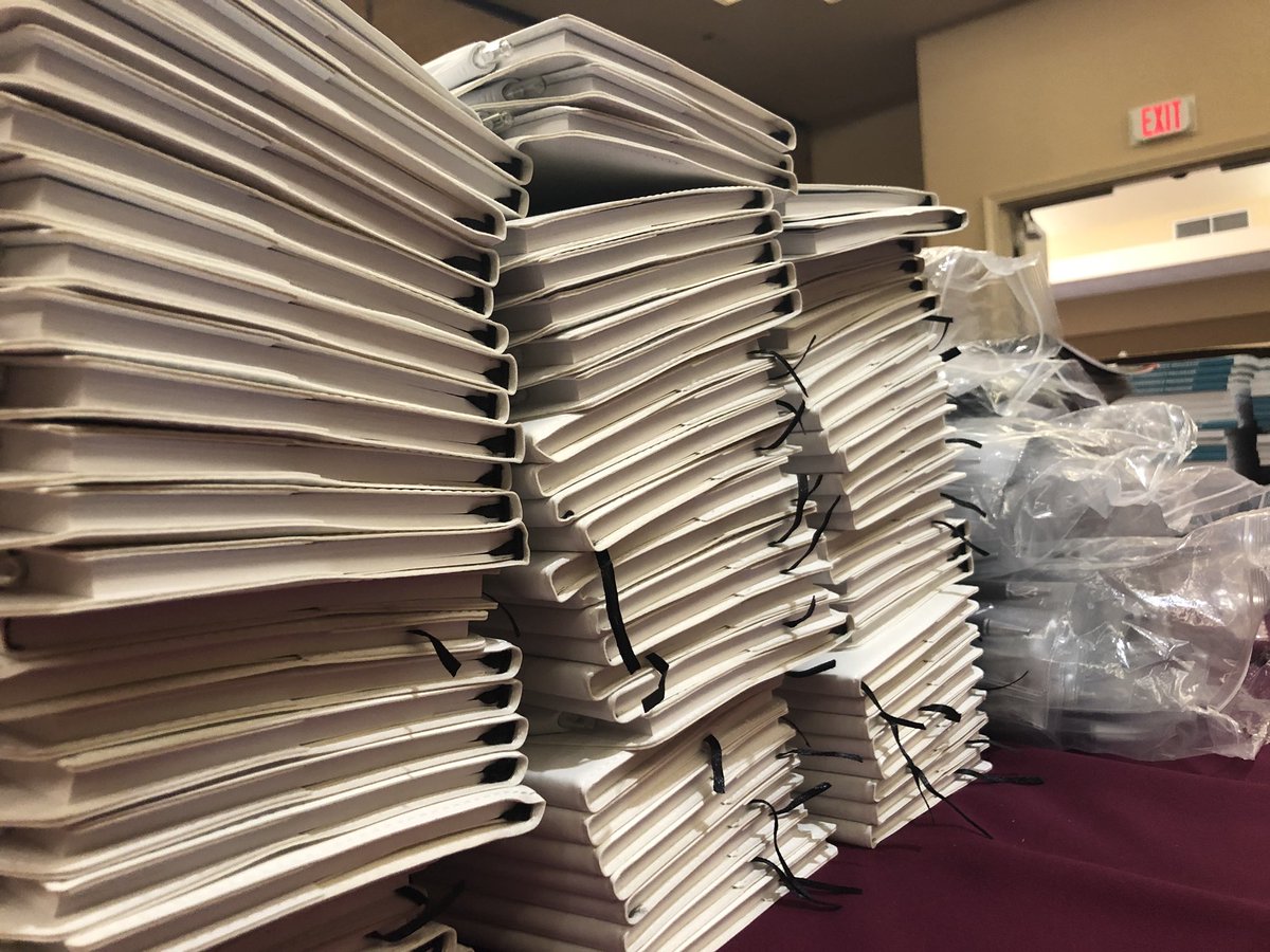 LaserInstitute's tweet photo. Production line in process! #LIAOrg #50th #ICALEO #conference #lasers #photonics #packingaway #happybirthday https://t.co/o5Mhhl9Nq8