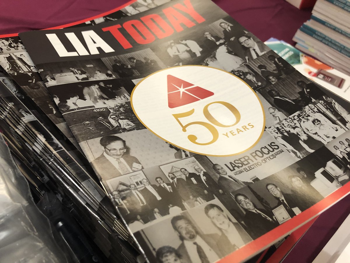 LaserInstitute's tweet photo. Production line in process! #LIAOrg #50th #ICALEO #conference #lasers #photonics #packingaway #happybirthday https://t.co/o5Mhhl9Nq8