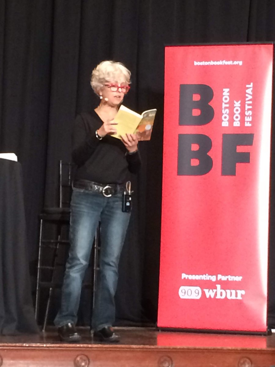 beachreads2112's tweet photo. Kate DiCamillo read us chapter 1 from Because of Winn-Dixie. Then said, "Everything that has happened to me as a writer is...because of Winn-Dixie." Still in awe!  #BBF18 @bostonbookfest @BPLBoston @mraread #MRA50 https://t.co/YYee5Am6Ph