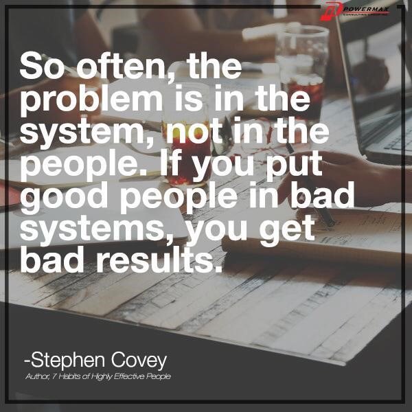 Common Sense:  Expectations 

Strategically, look at your systems — Your people can not excel (and will leave) if you have made it impossible for them to achieve success (with outdated systems &amp; procedures).  

#strategic #business #common #sense @SACSLAC