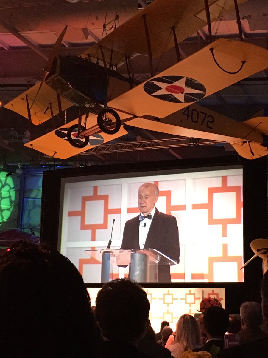 TaylorB_NMSI's tweet photo. Honored to hear Walt Cunningham speak during the 50th Anniversary Gala for #ApolloVII with my @NMSI friends! https://t.co/vCxGcpiWAZ