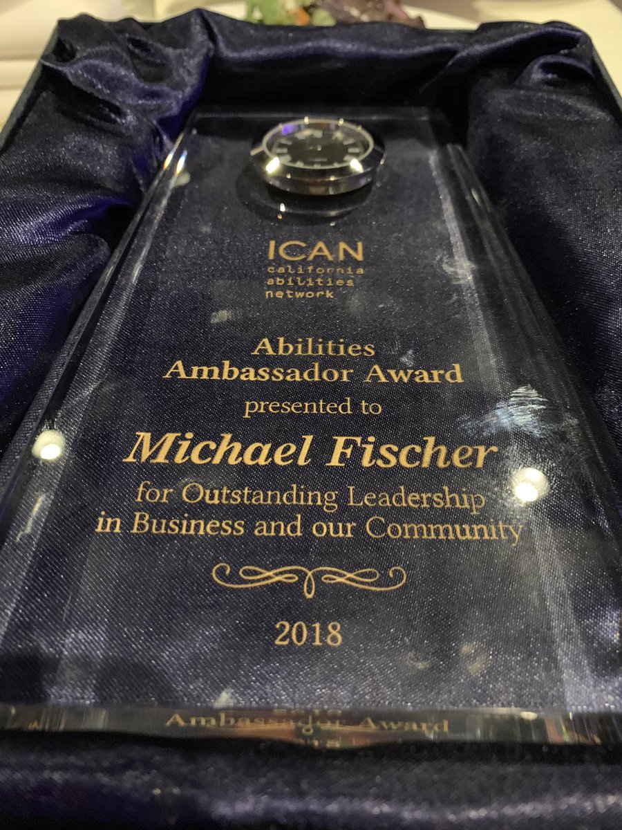 We want to congratulate our Assistant General Manager <a href="/MFischer313/">Michael Fischer</a> for receiving the Abilities Ambassador Award from <a href="/icanla/">ICAN</a>.

Thank you for all your hard work on &amp; off the court Michael!🙌

#GoSparks #All4LA #TogetherWeCan