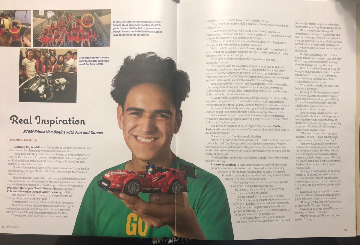 AndrosGarden's tweet image. I credit who I am now as an educator because of the investment to students and teachers by @jawa13 #calpolyengineering #robotics #Engineering