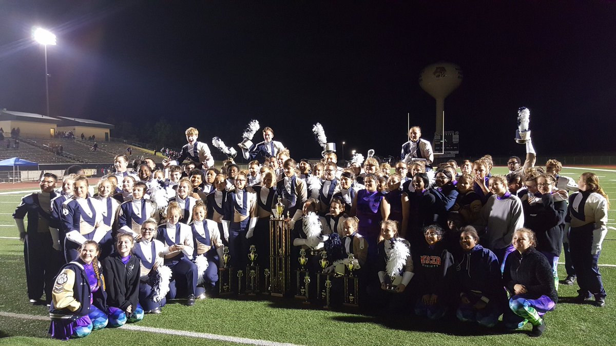 tinalark's tweet photo. Congratulations Newnan Marching Cats! Grand Champions of Harris County's  Sound of the County. #WeAreNewnan #marchingcats @NewnanHigh @SChasePuckett @TimesHerald https://t.co/tCcqyvSff3