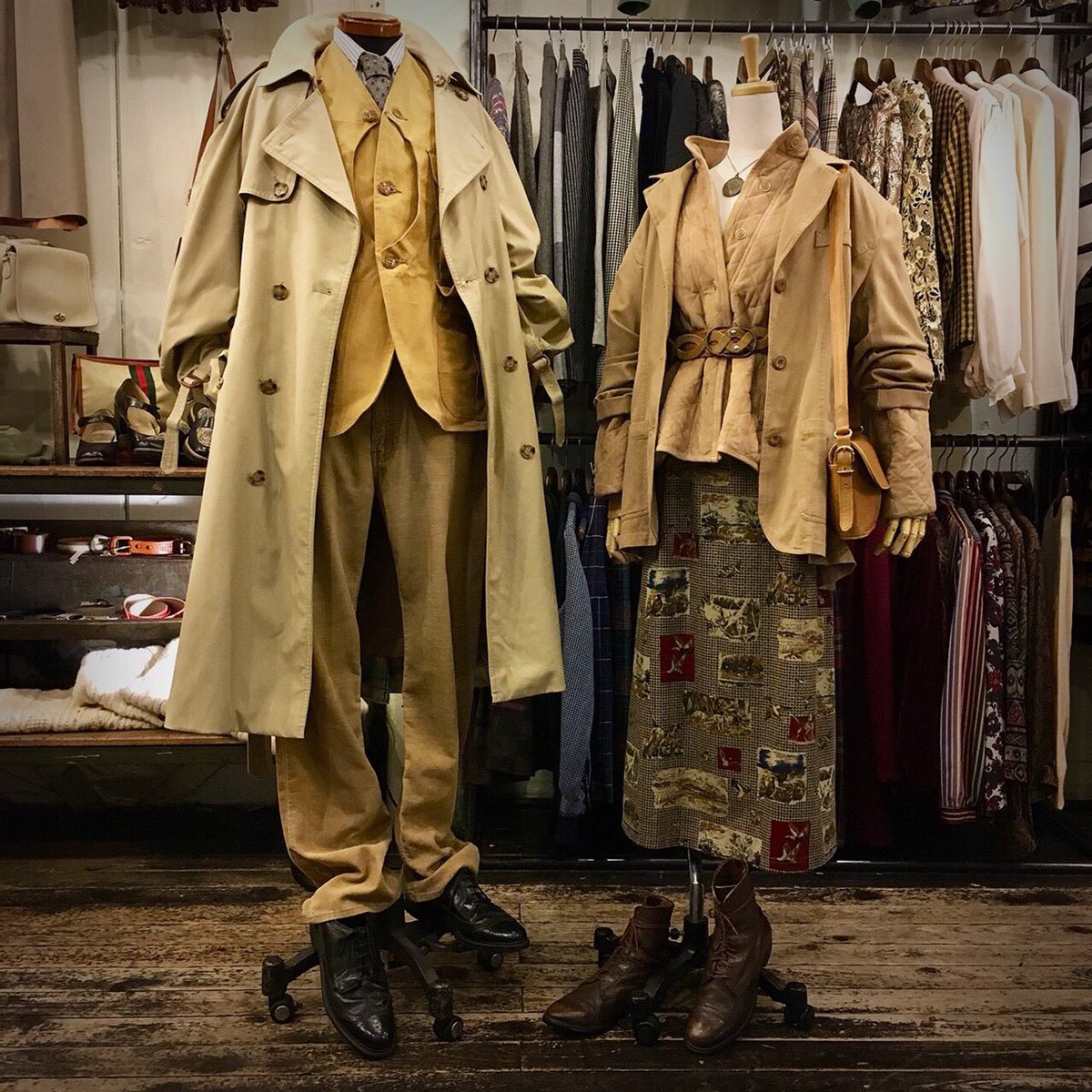 Zool Barometz On Twitter トレンチコート ハンティングベスト