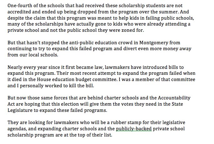 RepCraigFord's tweet photo. The future of education is at stake on Election Day #alpolitics https://t.co/4LjzxqRqbw