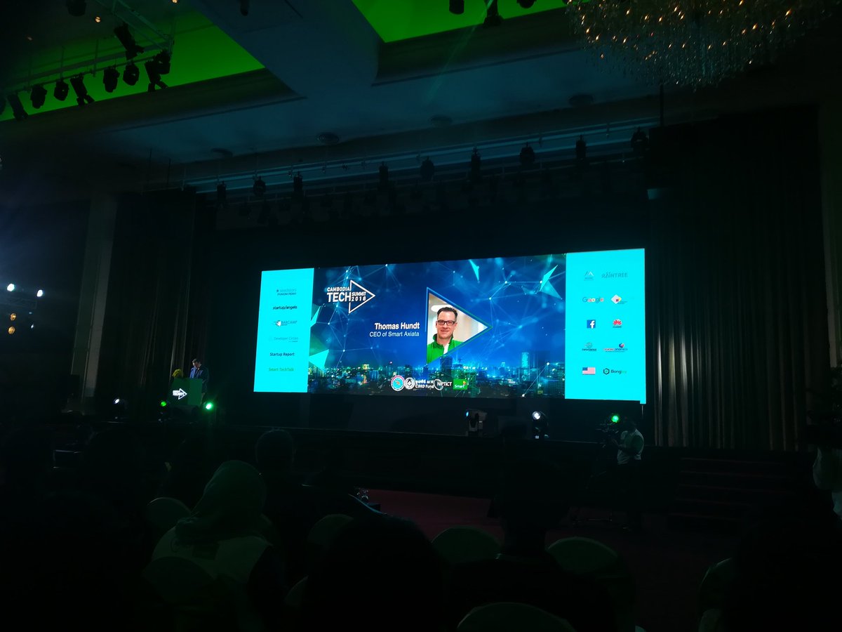 GabbiFernandez's tweet photo. #CambodiaTechSummit is on! Very excited to be part of this first edition @SmartAxiata @Seedstars #sswphnompenh18 https://t.co/S7FxkeHVdS