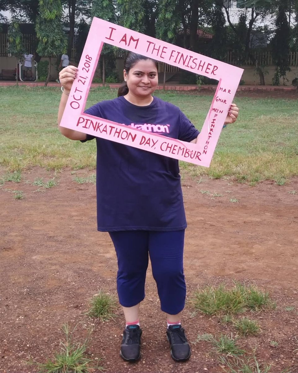 IncredibleSneha's tweet photo. It's the #PinkathonDay2018 ran with the #ChemburPinkies on a beautiful morning.. Love for @milindrunning the man who is stealing hearts since forever💕
.
.
#FitWomen4FitFamilies 
#Pinkathonday 
#HargharmeinPinkathon 
#Tatasallite
#Live2Inspire #5kmsRun @PinkathonD https://t.co/loCqEnY5AQ