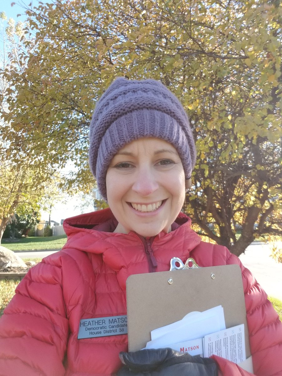 MatsonForHouse's tweet photo. Spending a brisk fall day in Ankeny 15, 14, and 9! #17days to go! #VoteHeatherInNovember #HD38 https://t.co/5OGFwLVM4J