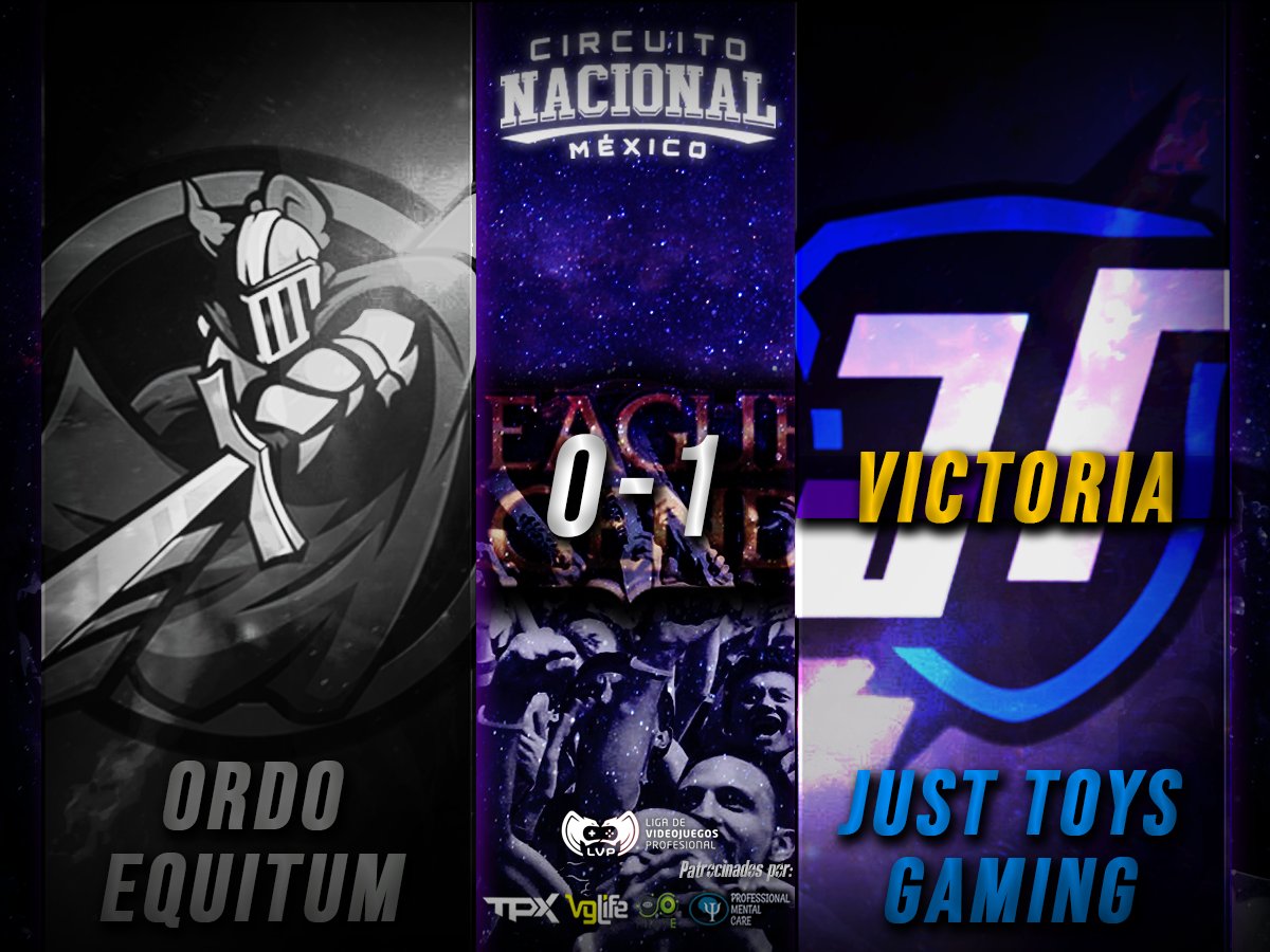 MADLionsEC_MX's tweet photo. Lamentablemente caemos en la primera partida !!!

Afinaremos estrategias para regresar con todo!!

Team Ørdo Equitum 0 - 1 Just Toys Gaming

Link de transmisión:

https://t.co/PqYostMKcq

#OrdoFighting #GoØrdo #GoOrdo #CircuitoMx #FinalMéxicoLoL https://t.co/ABLAaYHk6A