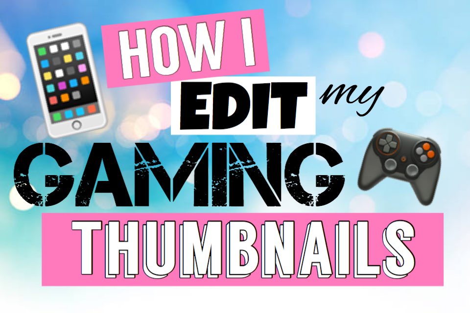 MsBeautifulLynn's tweet photo. ๐ฎ How I edit my gaming thumbnail video is now LIVE ๐ด Check it out! ๐๐๐ป๐ค https://t.co/I0fhNHNosE โฅ๏ธ SUBSCRIBE! #Thumbnails #YouTube #HowIEdit #Subscribe #Gaming #Iphone7plus #Canva #Photoshop #PhotoshopMix #PhotoshopFix https://t.co/p1AwTIGbmA