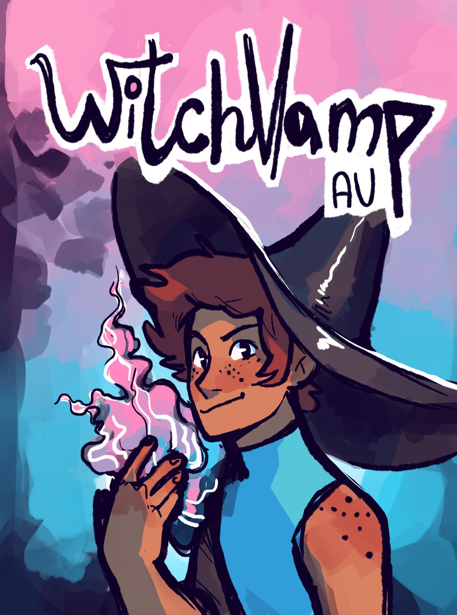 astrolavas's tweet photo. wanted to make some pseudo-posters for the witchvamp #klance au so..... 👀👀 https://t.co/VzrpYT8fYV