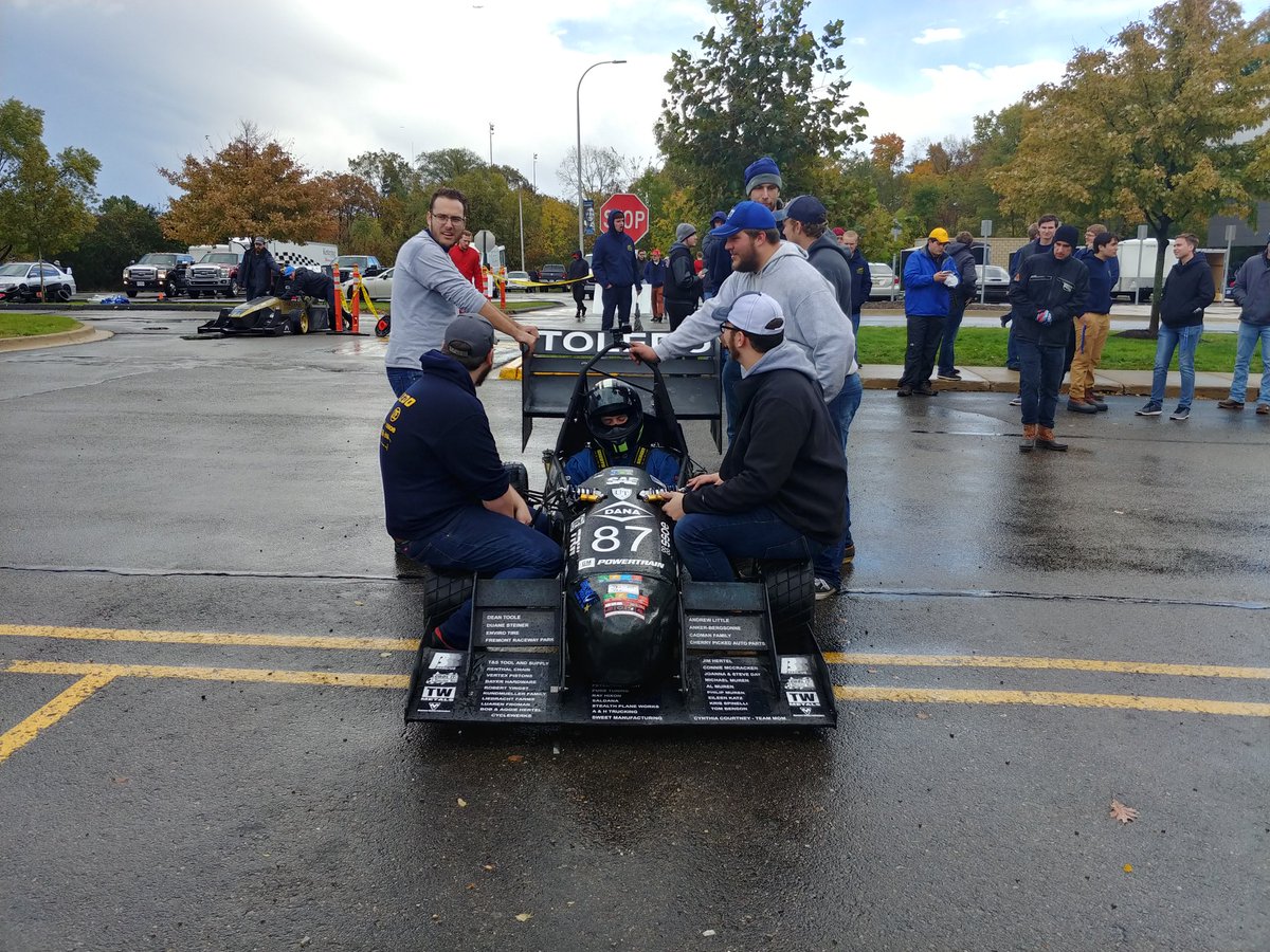 Despite the rain, wind, and cold, Rocket Motorsports had a great day <a href="/LawrenceTechU/">Lawrence Tech</a> for the 2018 LTU Grand Prix!