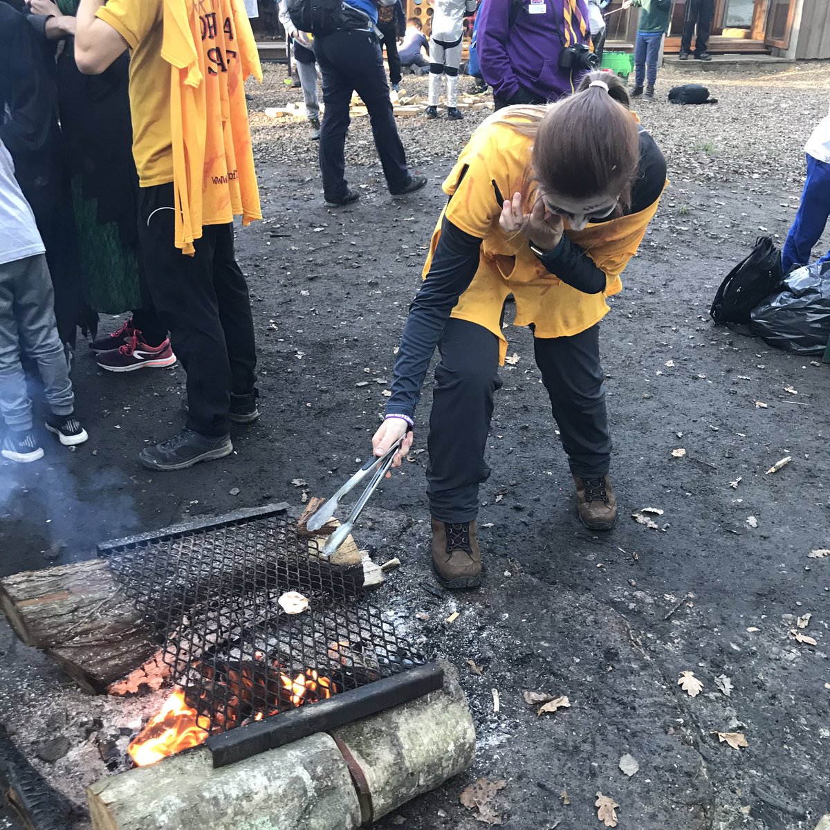 FernyCrofts's tweet photo. We just want to say thank you to everyone that attended Ferny Crofts first ever Fright Night. We hope you had a frightfully good time! Also a huge thank you to all the amazing volunteers, including those that hollowed out 270 pumpkins! #FrightNight2018 #Scouts #toomanypumpkins https://t.co/xJn6h3WDeu