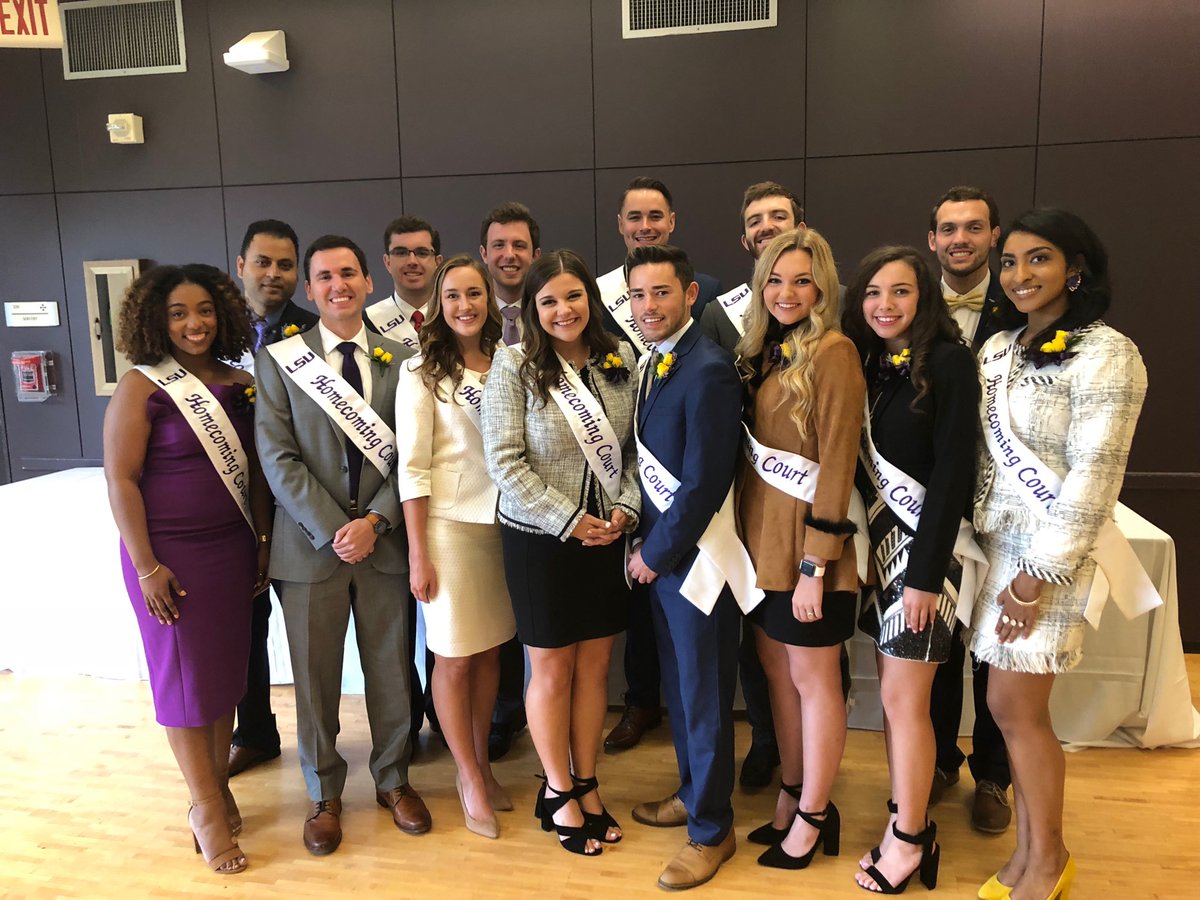 2018 <a href="/lsu/">LSU</a> Homecoming Court. Awesome group of Tigers. <a href="/lsu/">LSU</a> <a href="/lsustudents/">LSU students</a> #purplereign